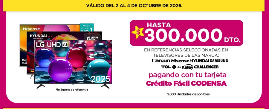 Cr&eacute;dito f&acute;cil codensa
